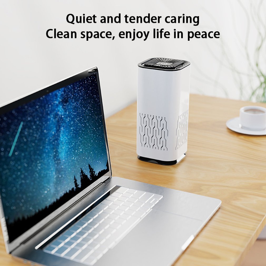 Portable Car Air Purifier - Negative Ion Generator | Remove Smoke, Dust & Odors for Home & Car