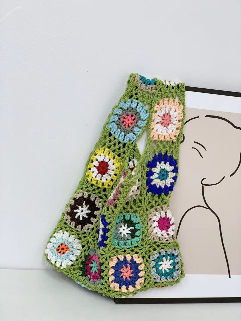 Fashion Retro Women's Ethnic Pattern Woven Bag