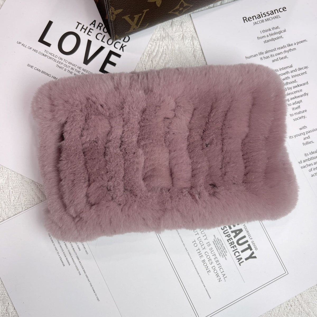 Women's Versatile Fur Snood Warm Scarf