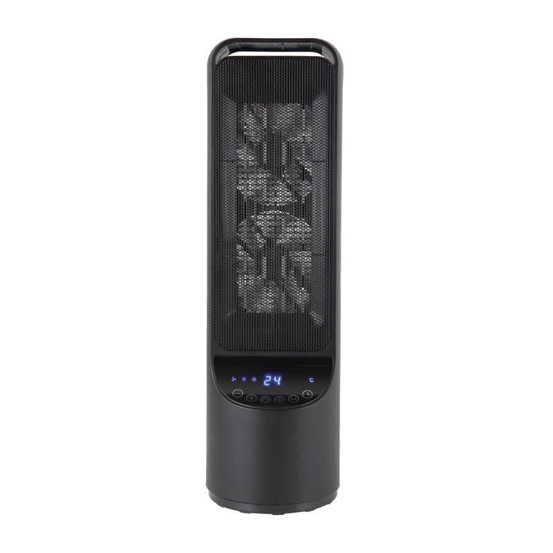 Black + Decker 2KW Low Noise Ceramic Tower Heater Black