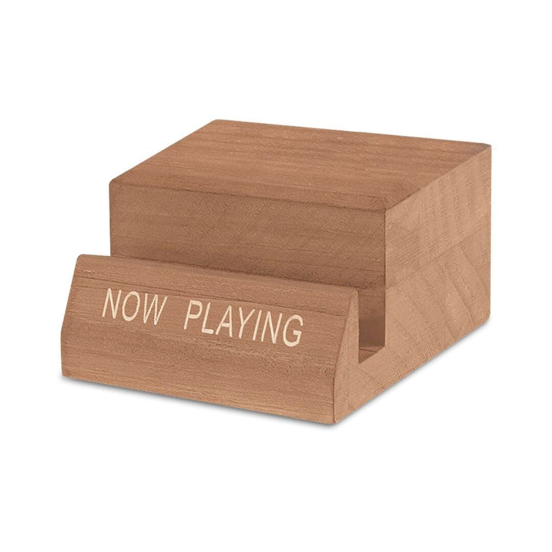 Vinyltonic Now Playing Wooden Stand