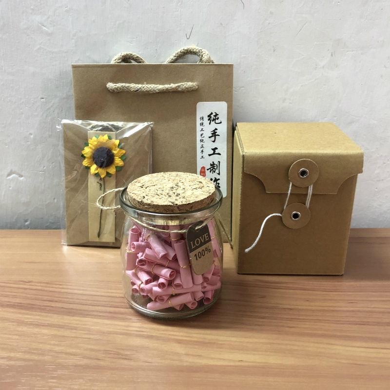 Wishing Bottle Love Letter Paper Wish Scroll Valentine's Day Graduation Gift Love Letter Capsules Diy Children's Day Teacher