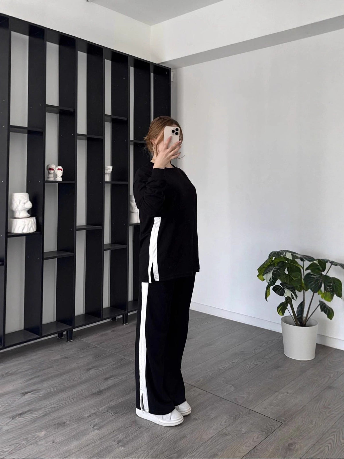 European And American Fashion Casual Exercise Contrast Color Suit