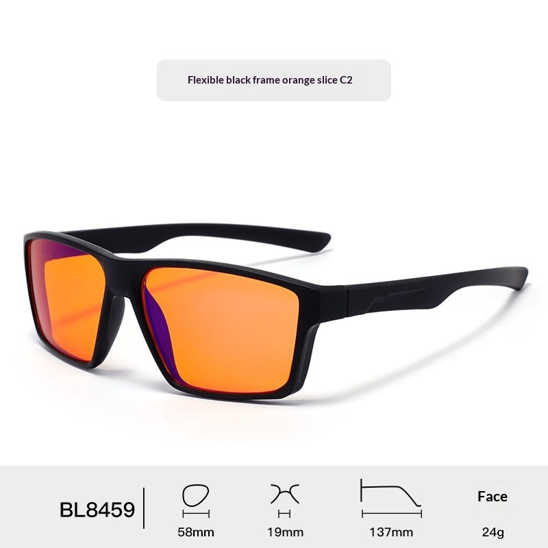 European And American E-sports Blue Light Blocking Glasses Anti-radiation Melatonin Sleep Glasses