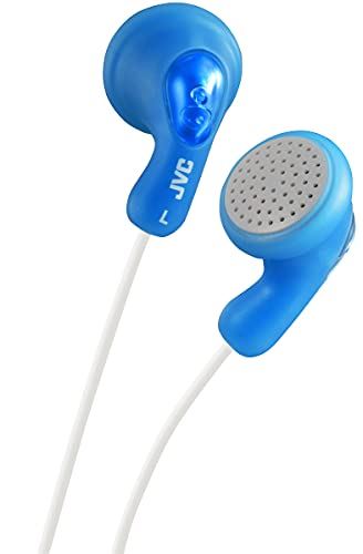 JVC HAF14AN Gumy Stereo Headphones - Peppermint Blue