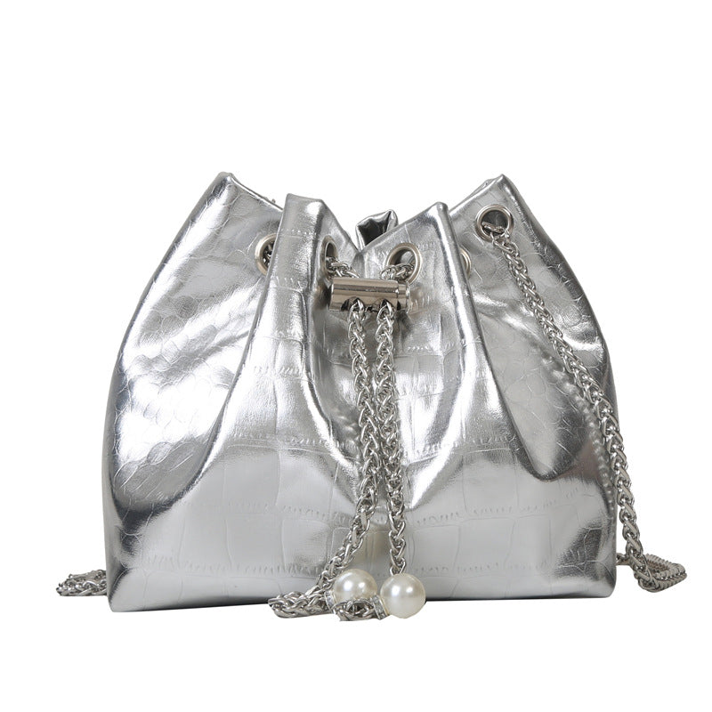 Special-interest Design Laser Shoulder Crossbody Bag