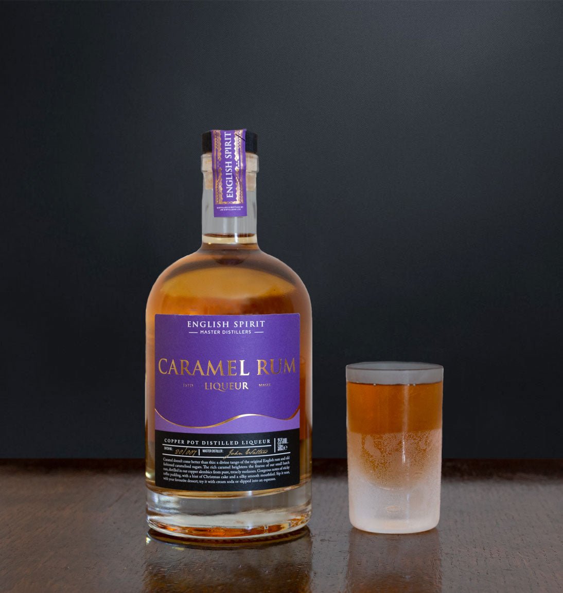English Spirit Distillery Caramel Rum Liqueur, 50cl