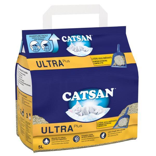 Catsan Ultra Clumping Odour Control Cat Litter 5ltr