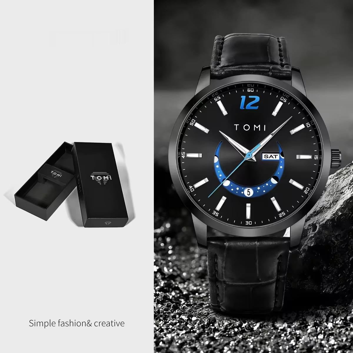 Men's Fashionable And Luxurious Business Quartz Watch