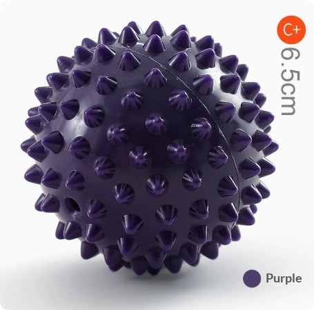 Hard thorn massage ball hand holding thorn ball touch training ball pvc acupressure massage ball yoga ball