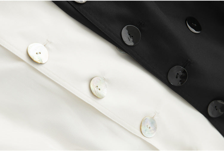 Women's Mid-Length Trench Coat | Silk Waist Belt | Elegant Winter Coat