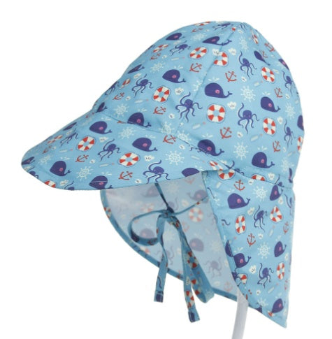 Quick-drying L Children's Bucket Hats For 3 Months To 5 Years Old Kids Wide Brim Beach UV Protection Outdoor Essential Sun Caps