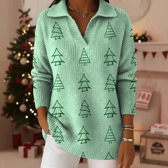 Gradient Flowing Light Buttonless Sequin-filled Dreamy Pattern Polo Shirt