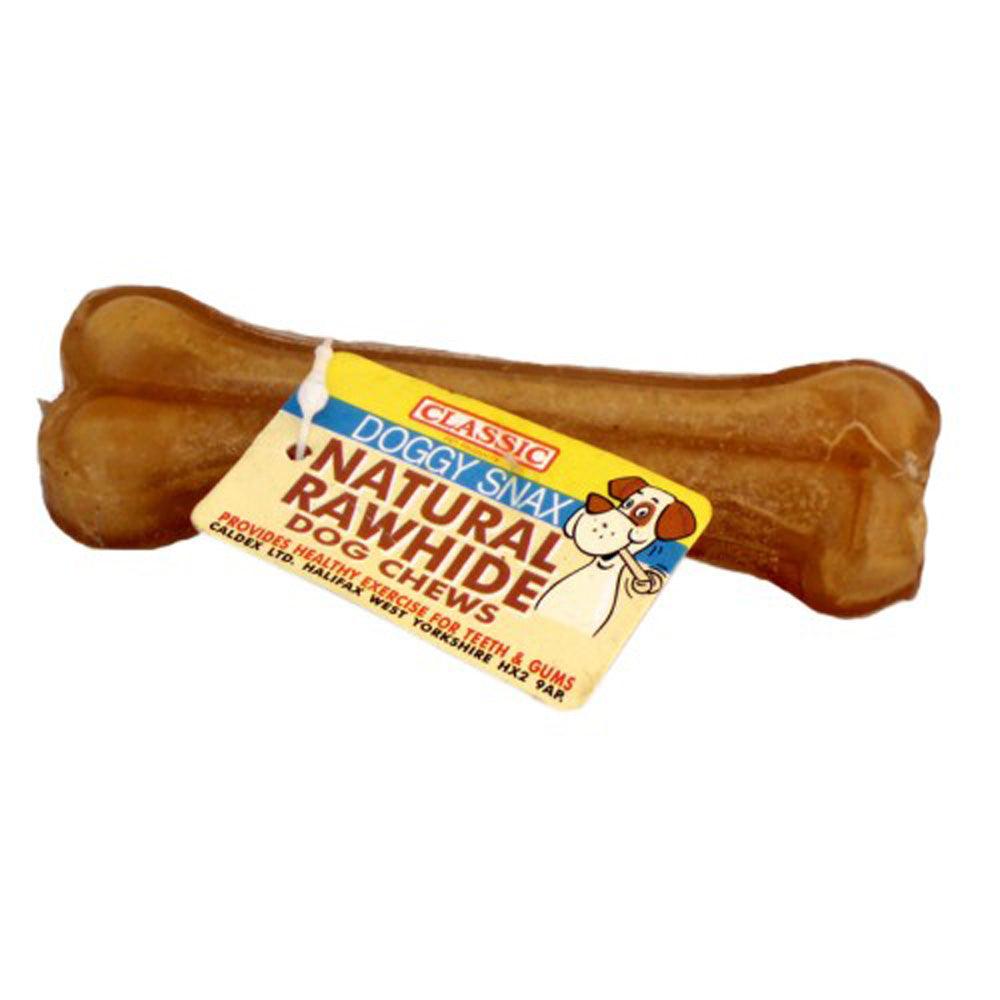 Classic Rawhide Knuckle Dog Chews 11cm - Case of 20