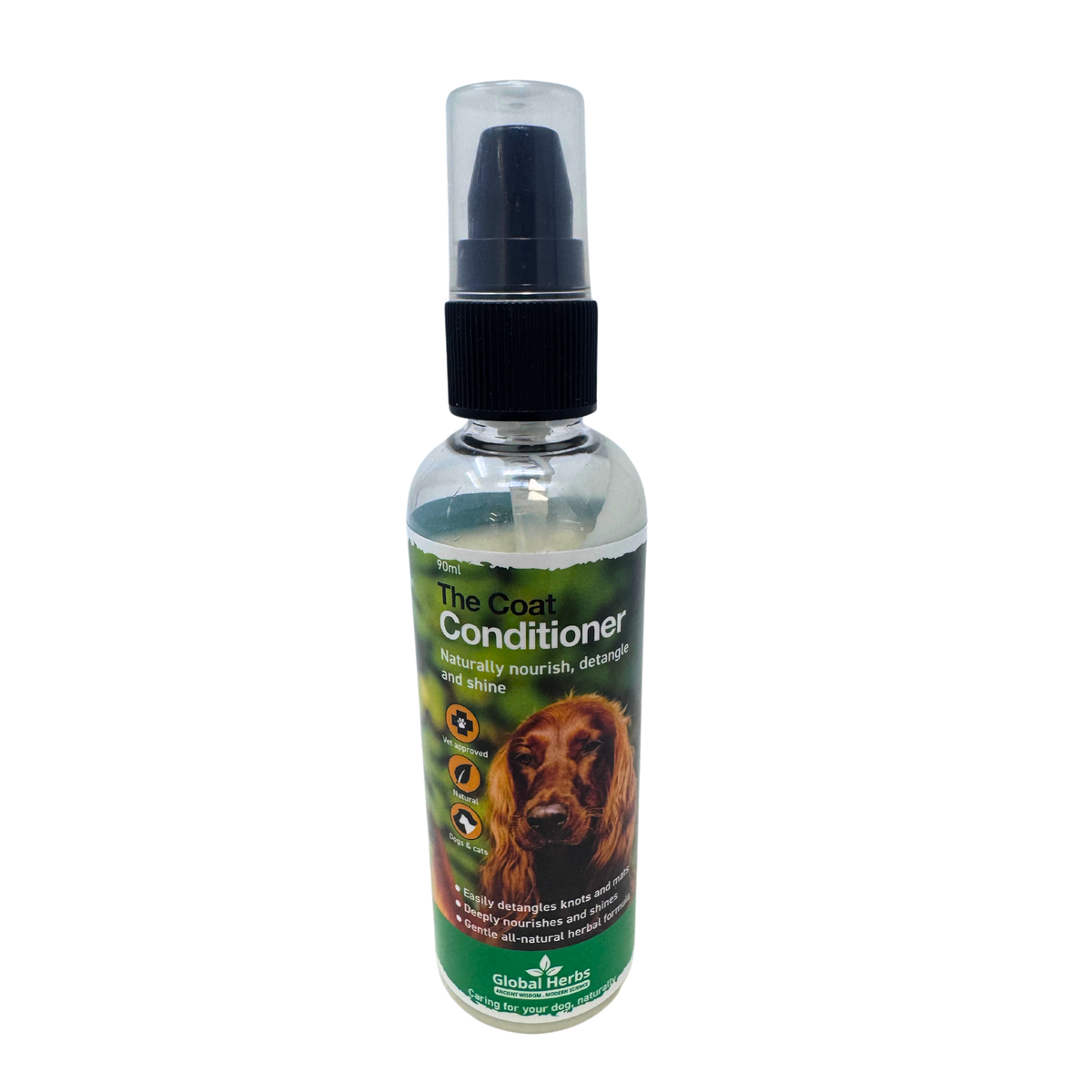 The Coat conditioner 90ml - Global Herbs  - Canine