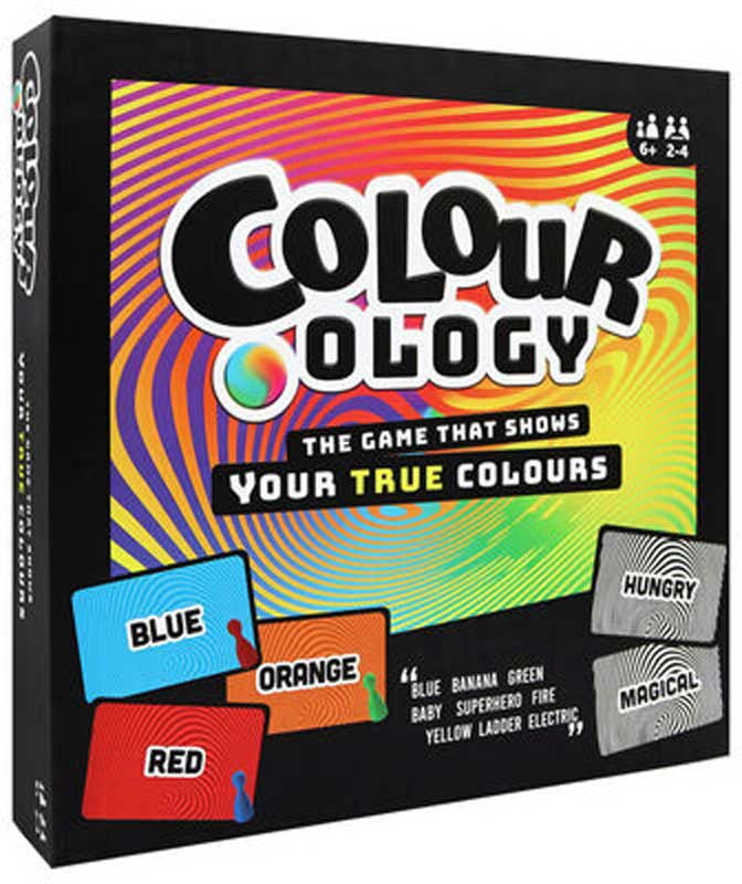 Colourology Brettspiel – Lustiges Familien-Partyspiel zum Farbenzuordnen