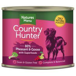 Country Hunter 80% Pheasant and Goose with Superfoods, 600g - Case of 6