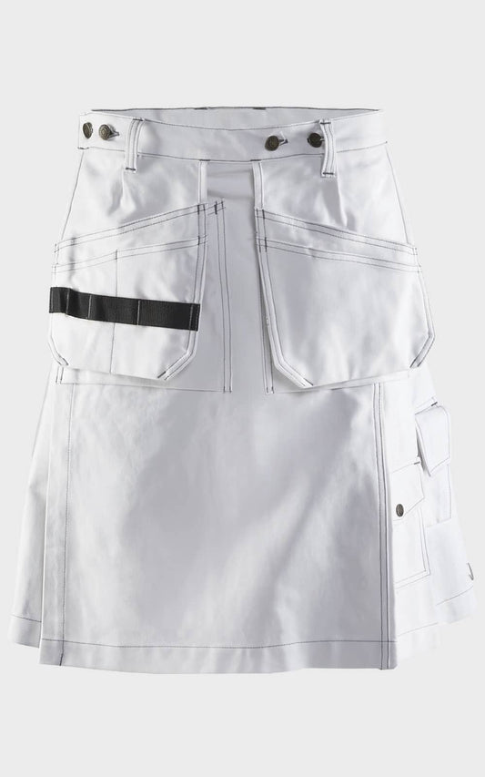 Work Utility Kilt – Cotton Cargo Kilt with Pockets & Adjustable Straps