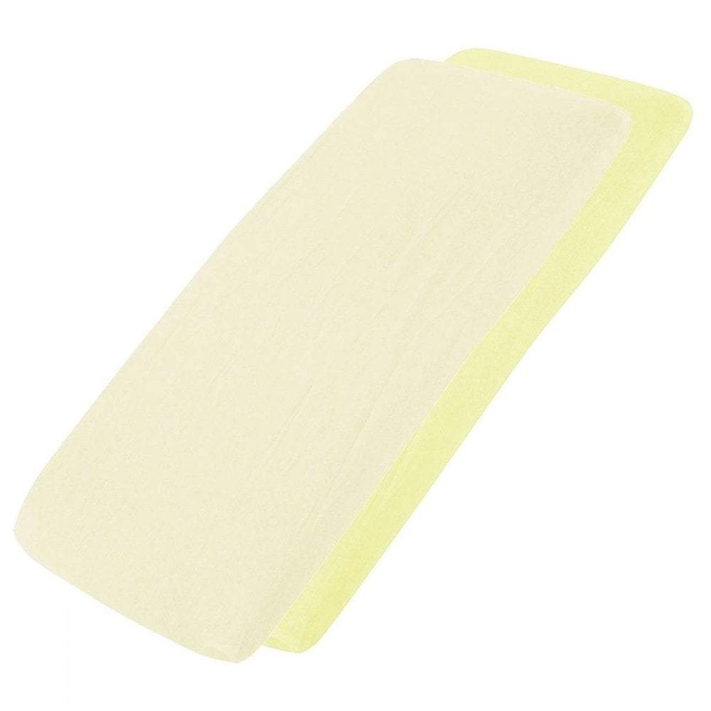 Crib Jersey Fitted Sheets | 100% Cotton | 40x90cm | Pack of 2