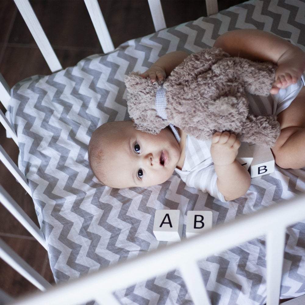 Crib Jersey Fitted Sheets | 100% Cotton | 40x90cm | Pack of 2