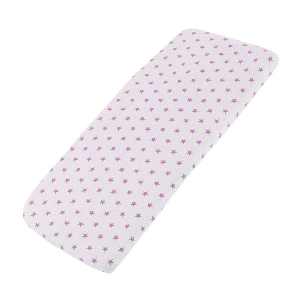 Crib Jersey Fitted Sheets | 100% Cotton | 40x90cm | Pack of 2