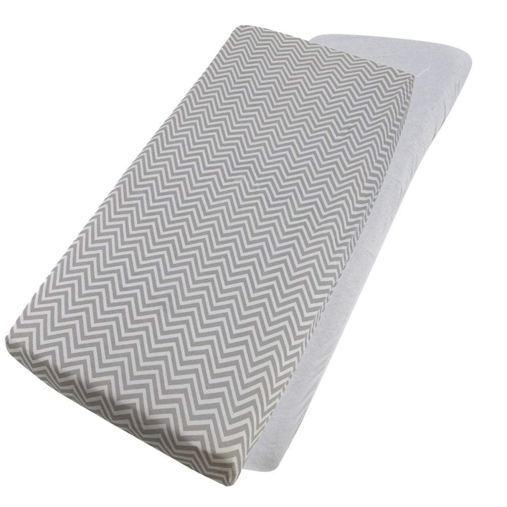 Crib Jersey Fitted Sheets | 100% Cotton | 40x90cm | Pack of 2