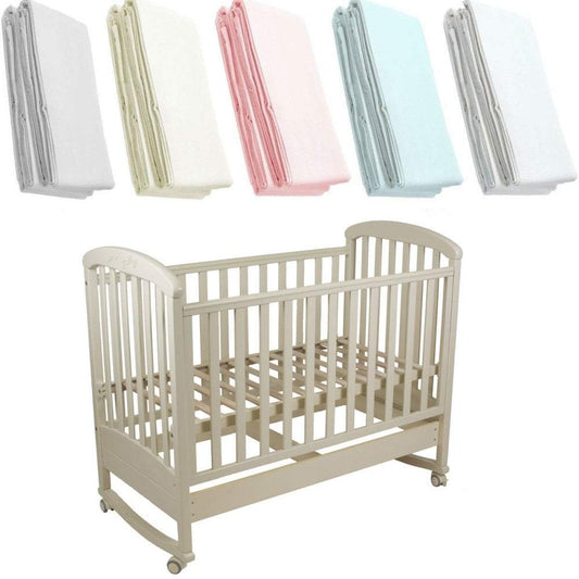 100 % Baumwoll-Jersey Spannbettlaken für Babybetten 40x90cm | 4er-Pack