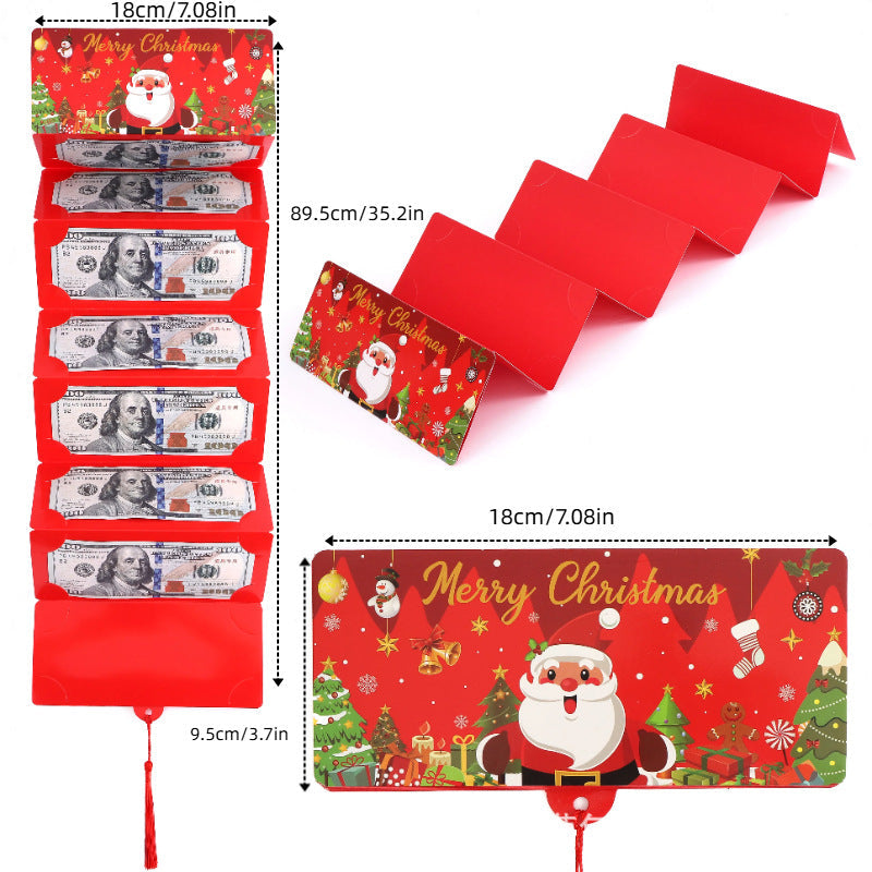 Santa Claus USD 10 Card Red Envelope