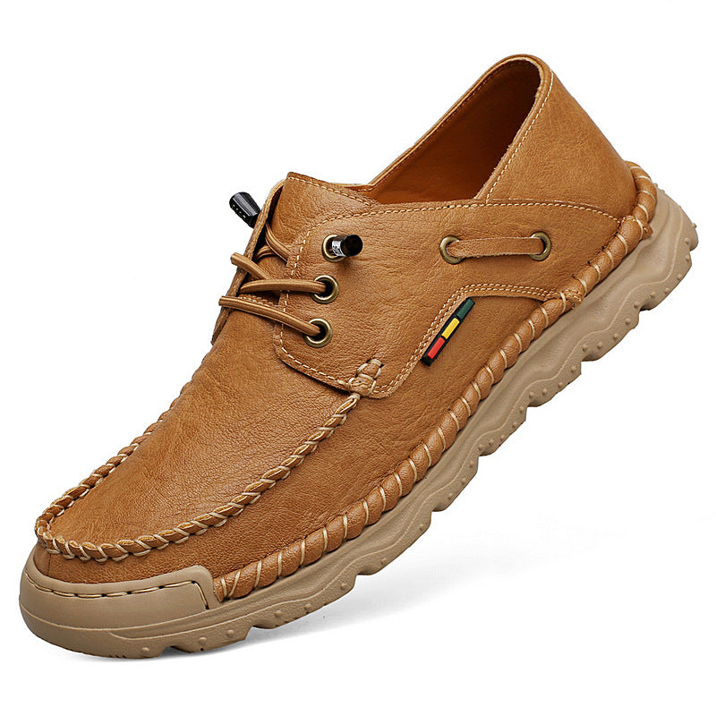 Men's Leather Shoes Genuine Leather Fashion Business Casual Shoes