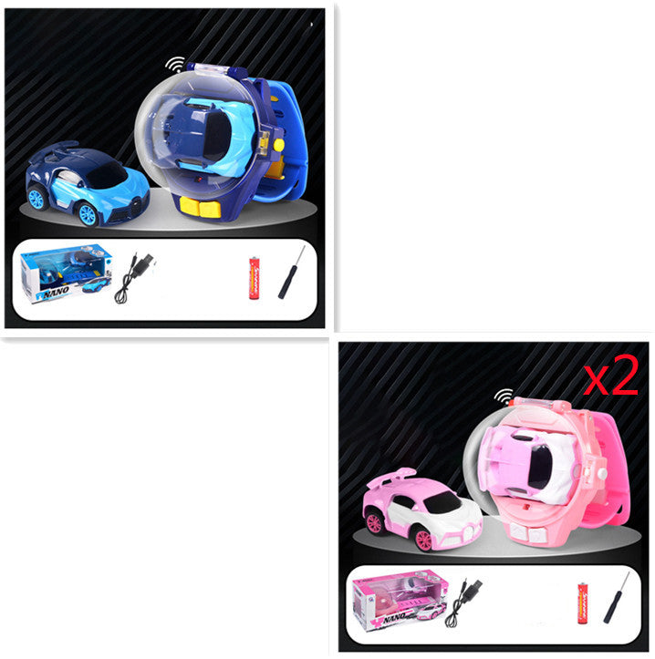 Wireless Remote Control Watch Electric Mini Car