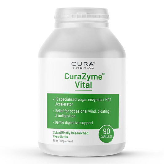 CuraZyme Ultra Digestive Enzyme Supplement 45 Capsules