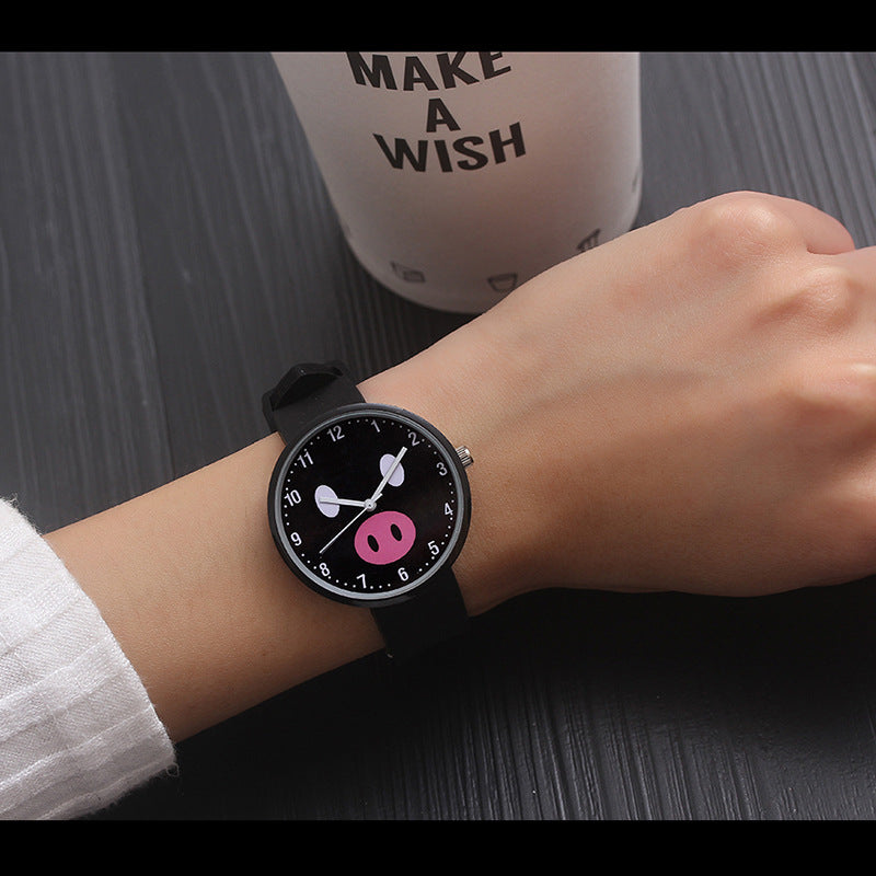 Female Simple Trend Casual Candy Color Digital Watch