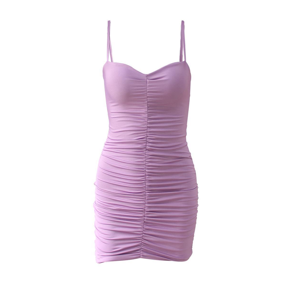 Summer Sleeveless Sexy White Mini Dress Women Spaghetti Stra
