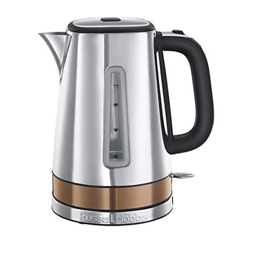 Russell Hobbs Luna Stainless Steel & Copper Cordless Electric Kettle