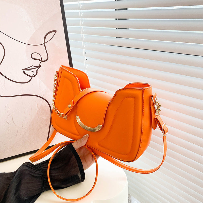 Shell-pressing Fashion Shoulder Messenger Bag
