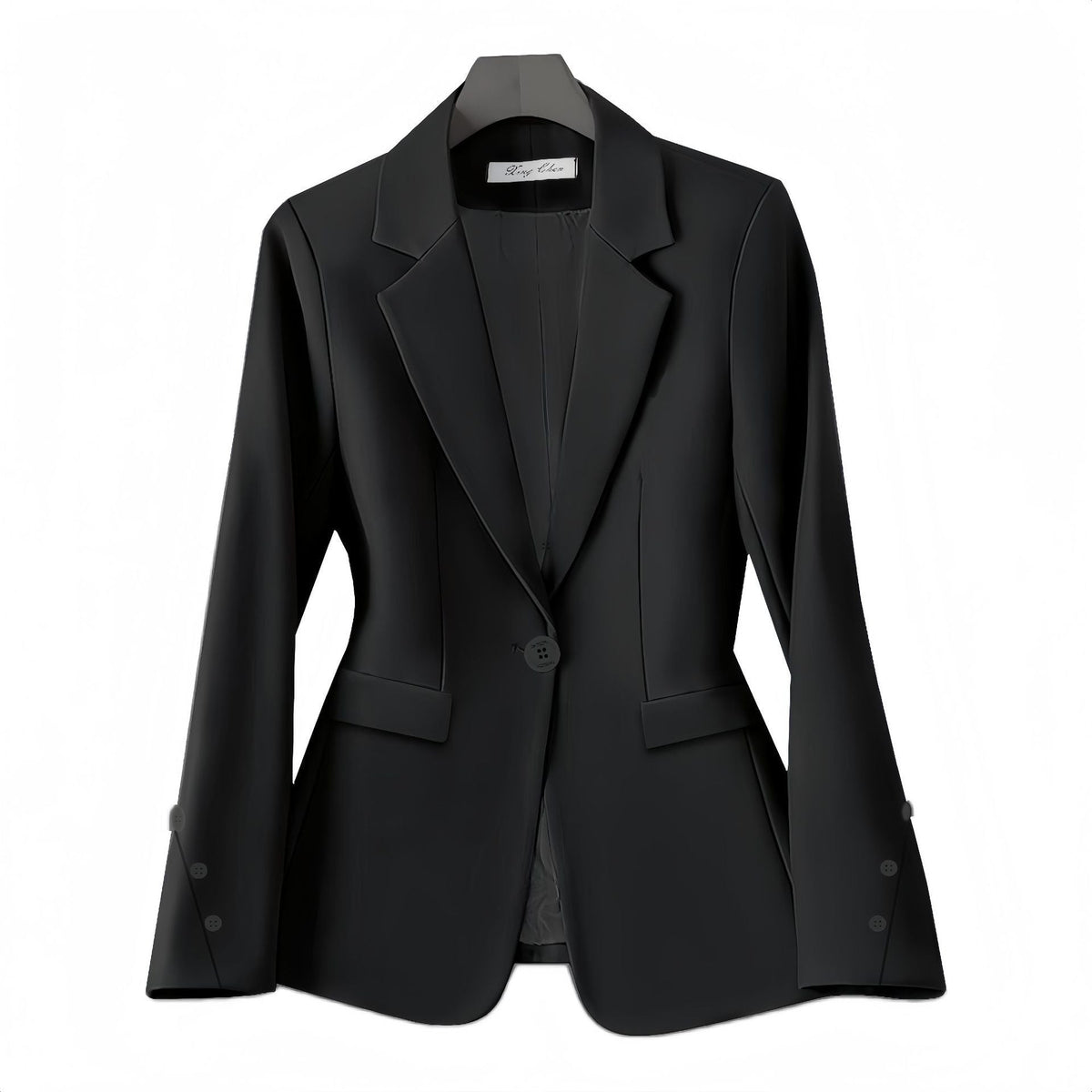 Korean Style Loose Spring And Autumn High-grade Female Brown Suit
