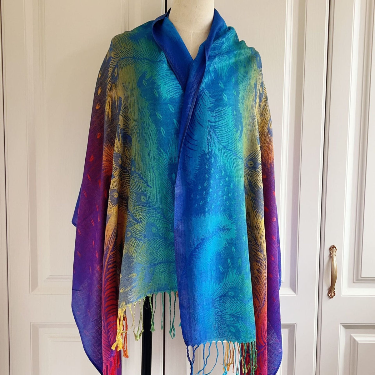 Women's New Ethnic-style Tassel Scarf Cotton Twill Shawl