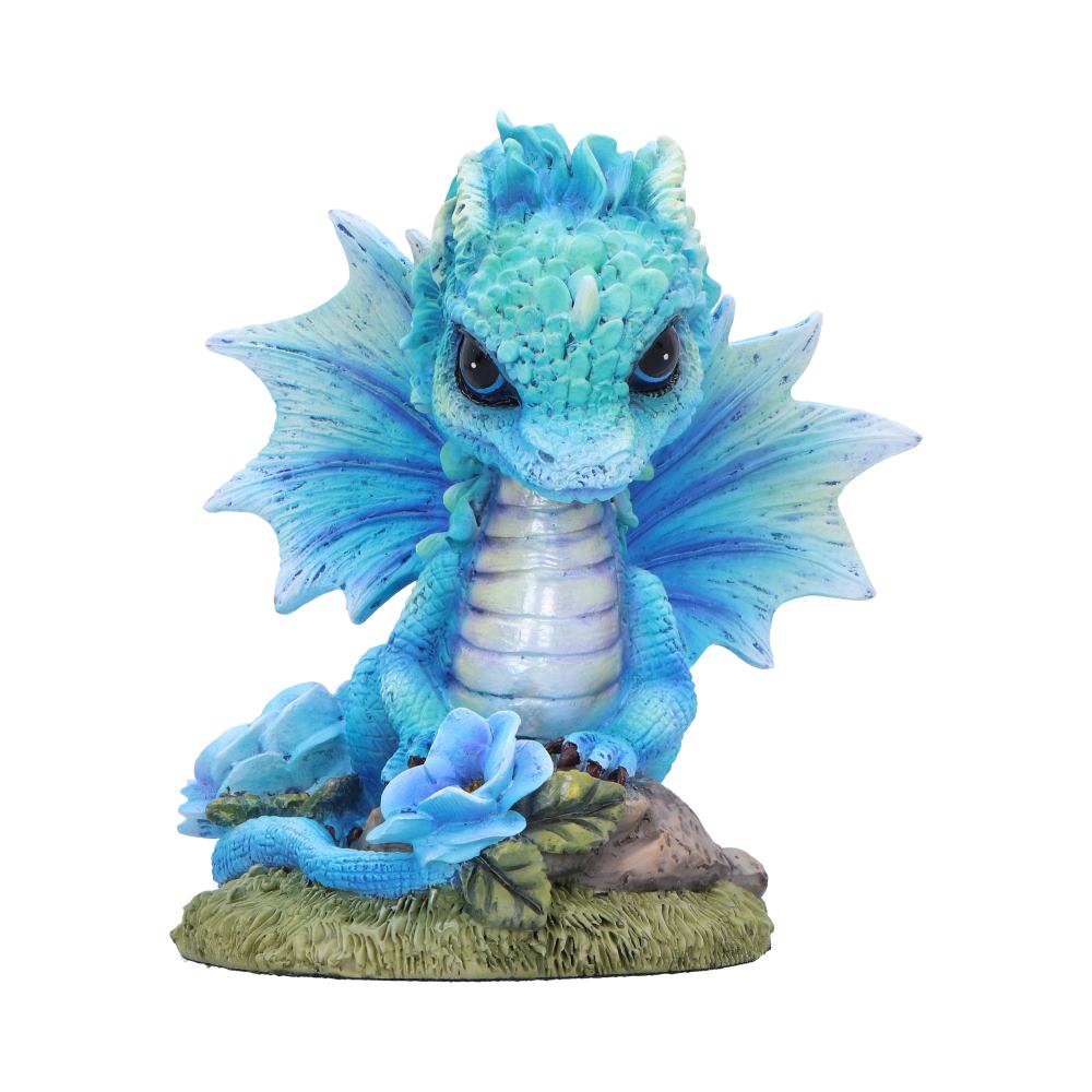 Blue Poppy Flower Dragon 11cm