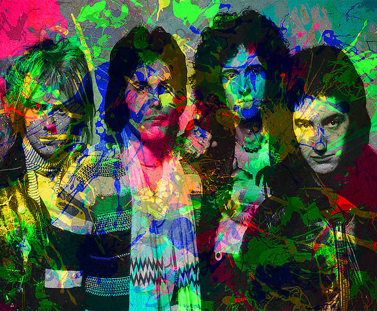 Queen 60cm x 49.5cm Large Metal Sign
