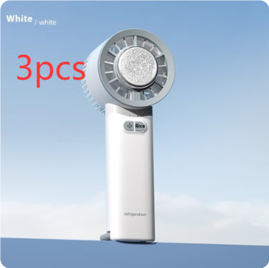 Summer Gadget Handheld Turbo Jet Fan Mini Portable Ice Cold Fan Generation Brushless Motor Wind High Speed Duct Fans Violent Blower