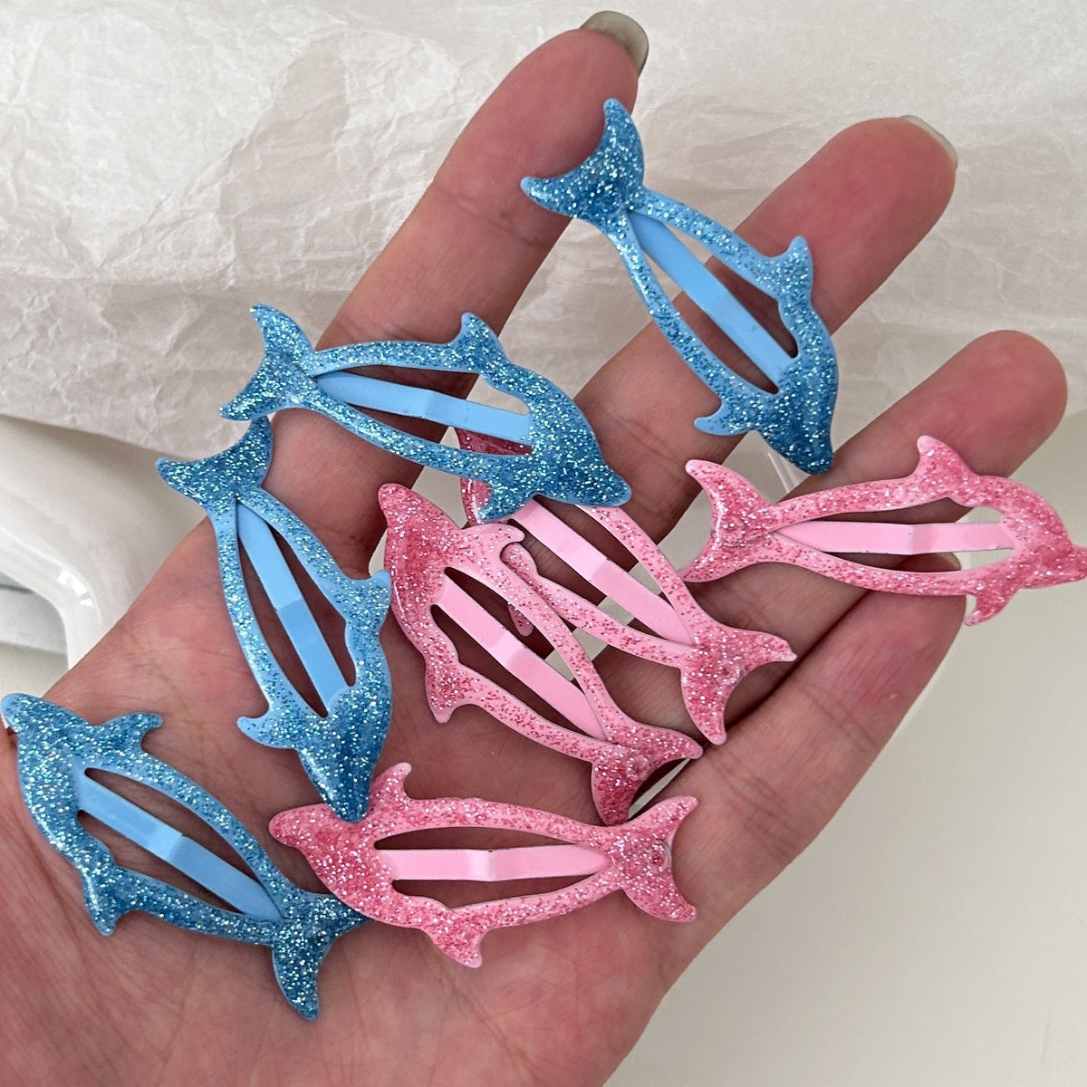 Dolphin Hair Clip for Girls – Cute Cartoon BB Clip | Hair Accessories