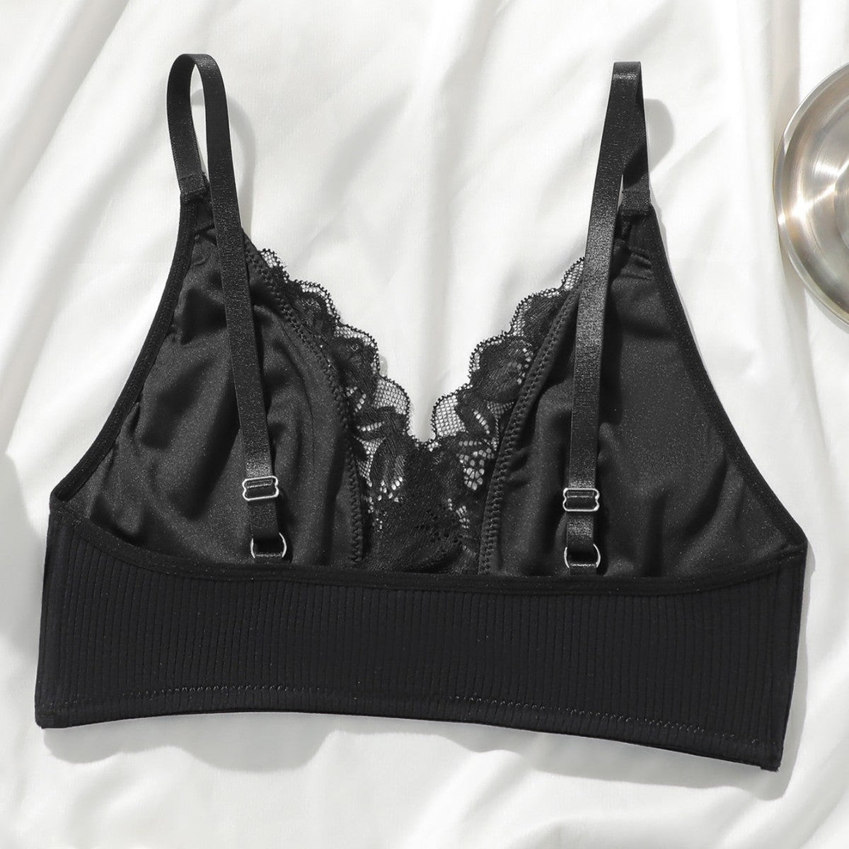 Spicy Girl Deep V Backless Low-cut Triangle Cup Unlined