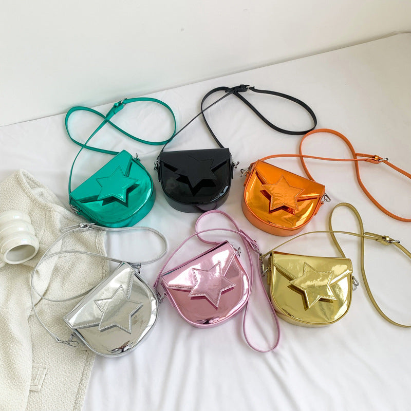 New Sweet Cool Five-pointed Star Crossbody Shoulder Bag