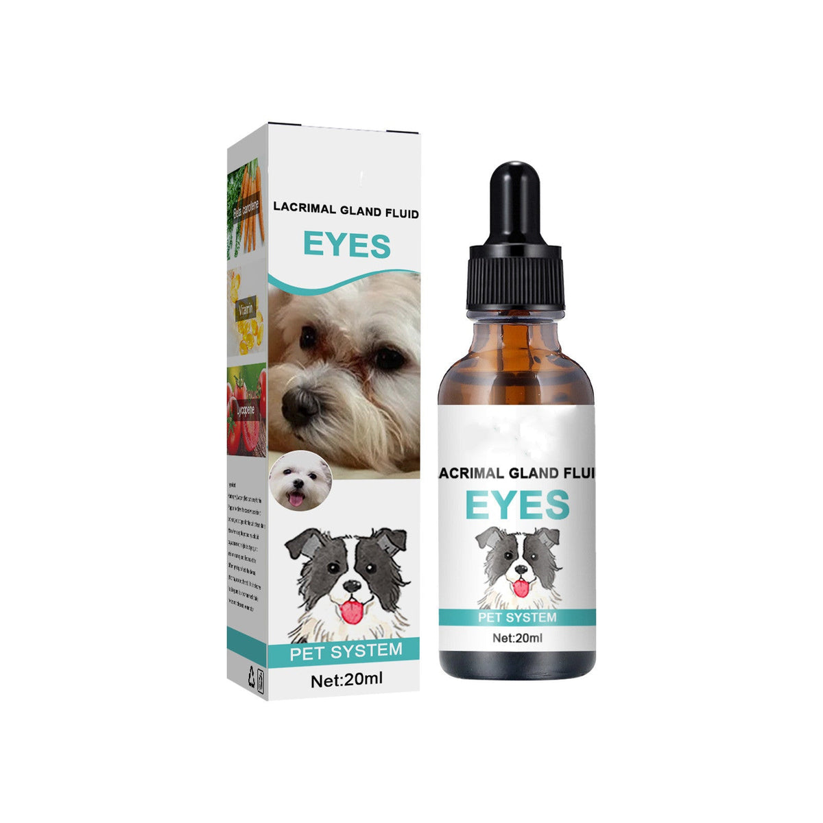 Pet External Eye Tear Stain SerumPoop Removal For Cats And Dogs