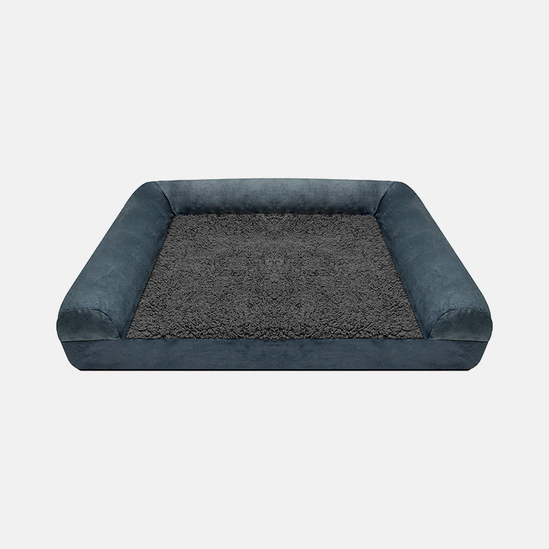Suede Cotton Fleece Waterproof Removable Kennel