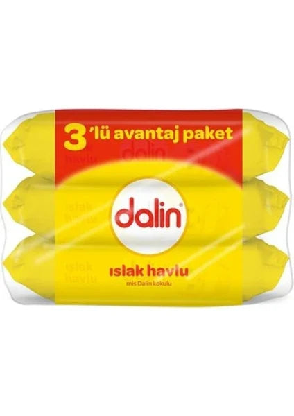Dalin Baby Wet Wipes 3-Pack Multipack