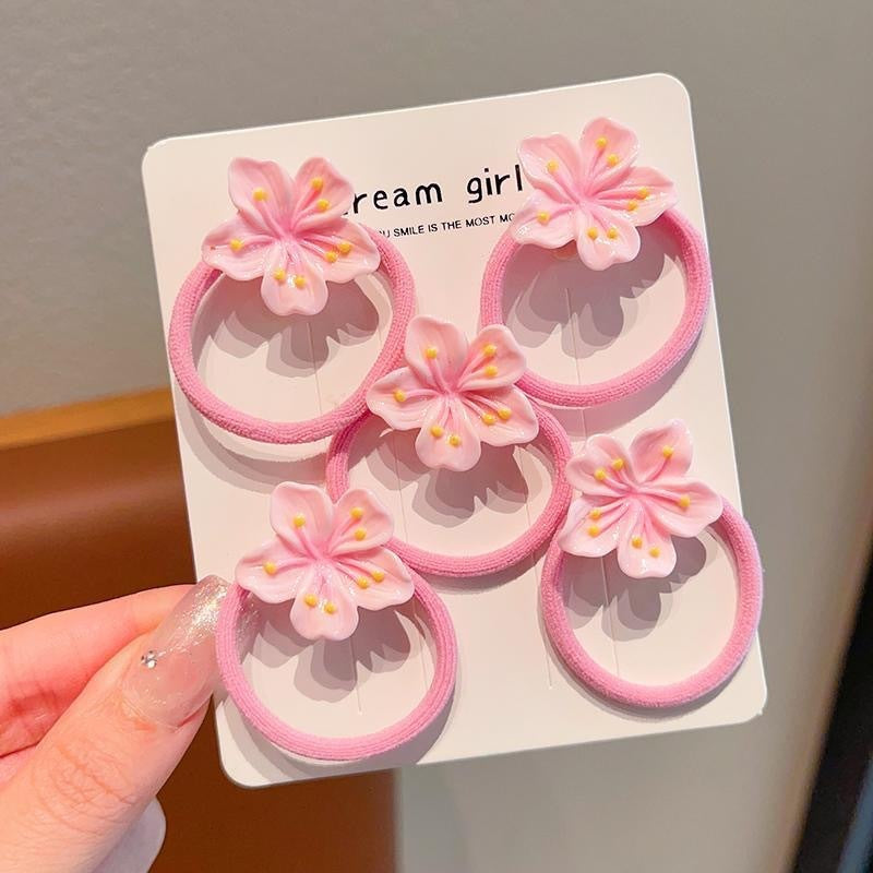 Flower Hair Clips for Women - Sweet Plumeria Barrettes & Hair Accessories