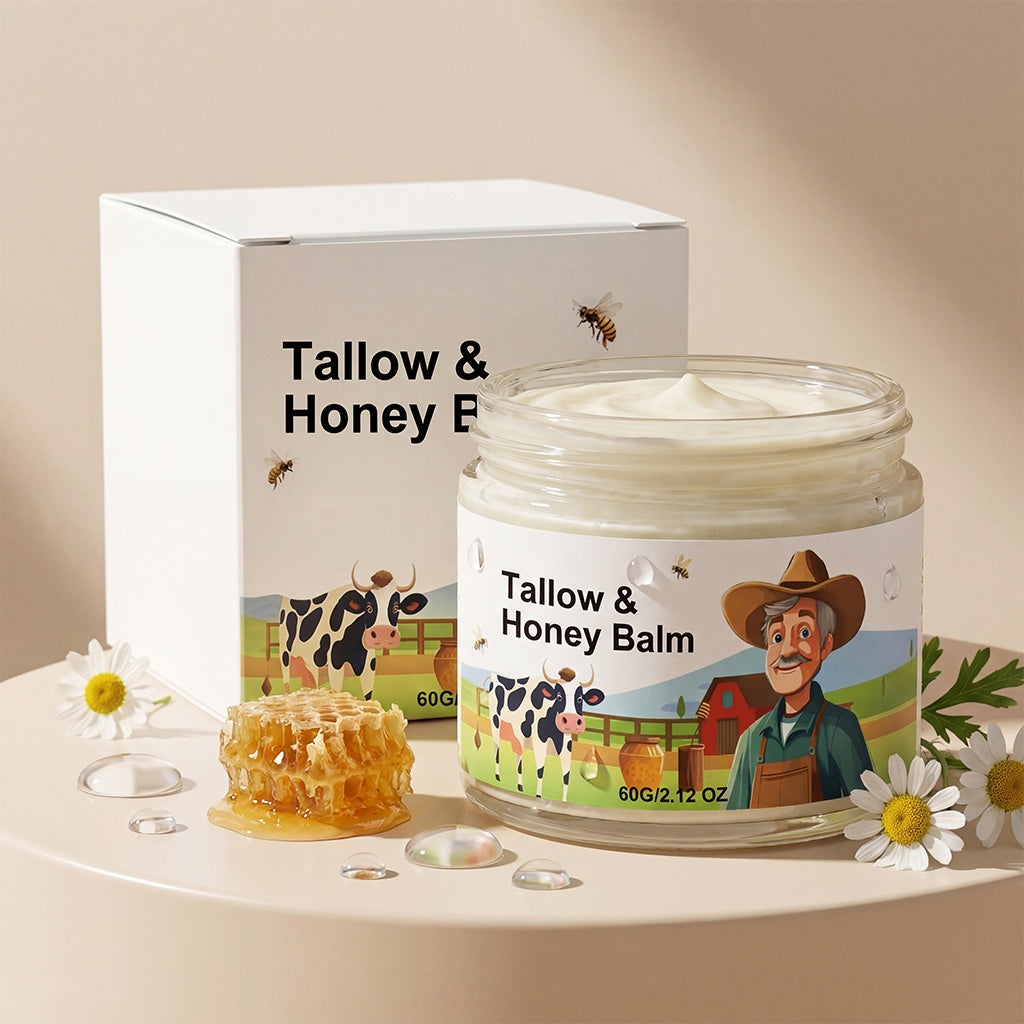 Tallow Honey Face Cream 60g