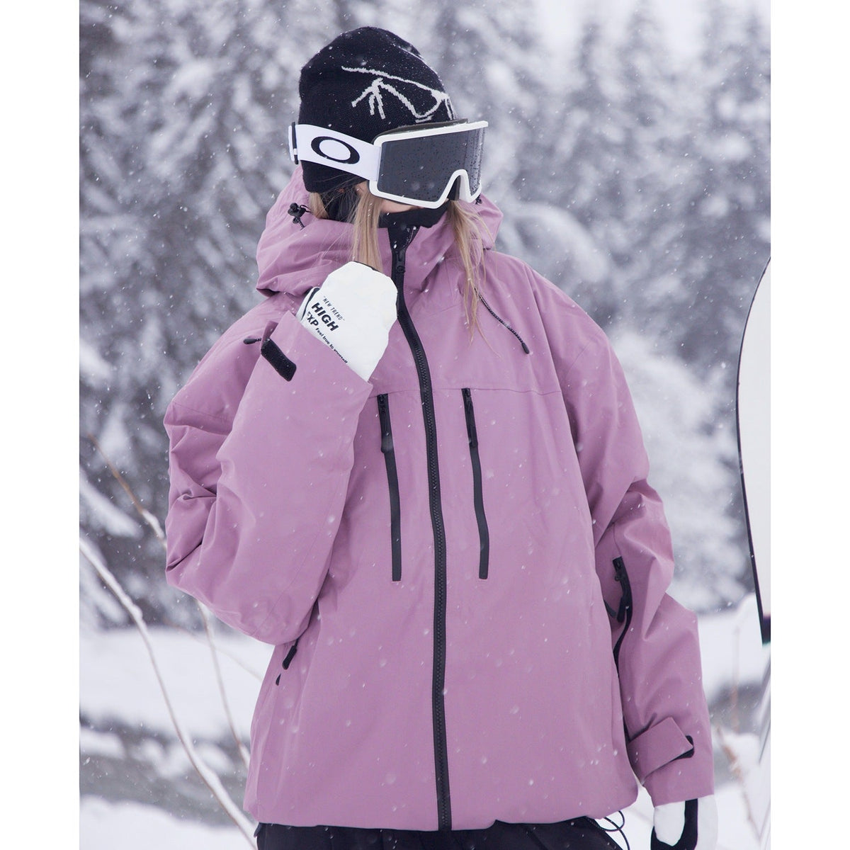 Waterproof And Moisture Permeable Full Pressure Glue Snowboard Clothing