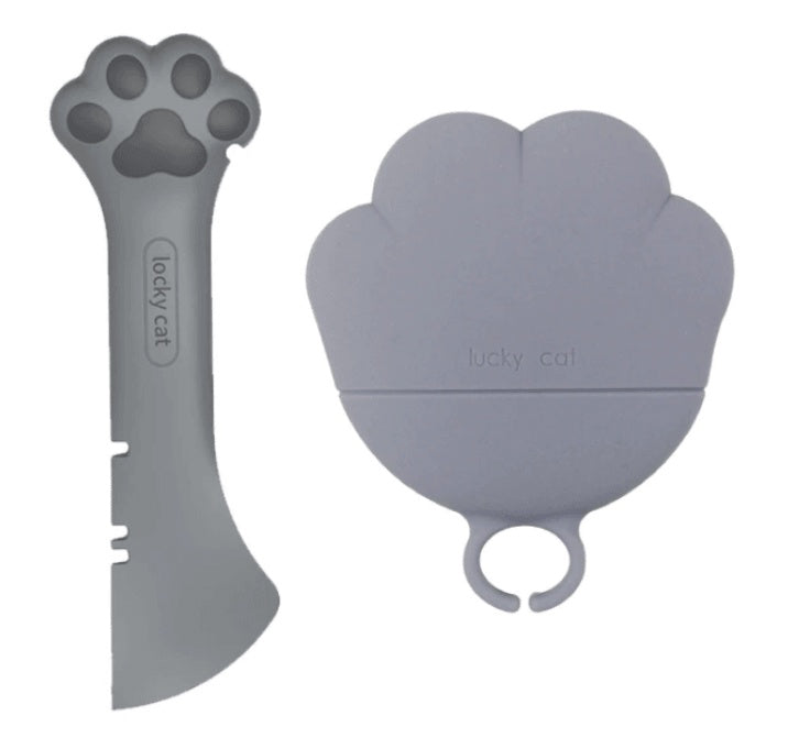 Multifunctional can opener for pet canned spoon